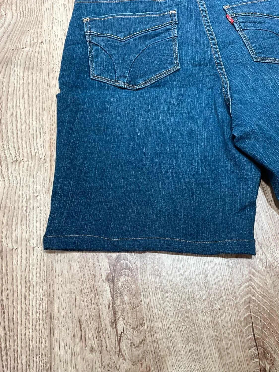 Short Levi's 512 Perfectly Slimming 12 Femme Bleu foncé Slv014 – photo 7